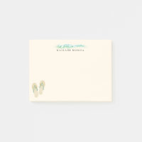 Flip Flops botaniques de plage