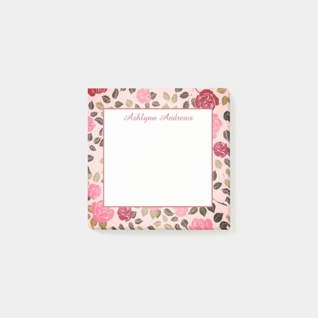 Post-it® Floral mignon (Devant)