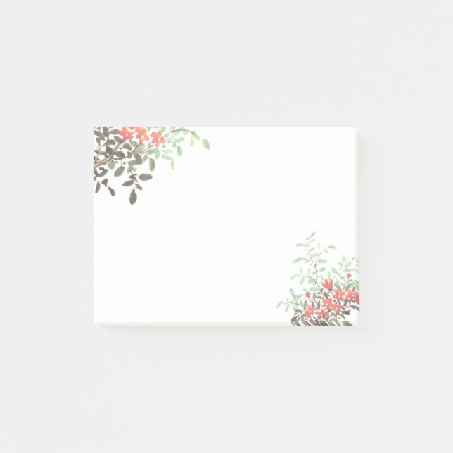 Post-it® Floral peint (Devant)