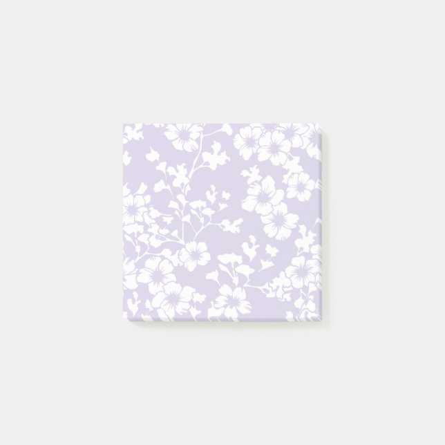 Post-it® Floral Trellis - Dusty Lavender (Devant)