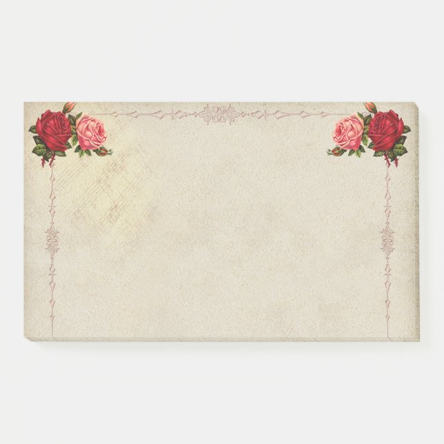Post-it® Floral Vintage  (Devant)