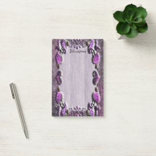 Post-it® Flore de la passion violette