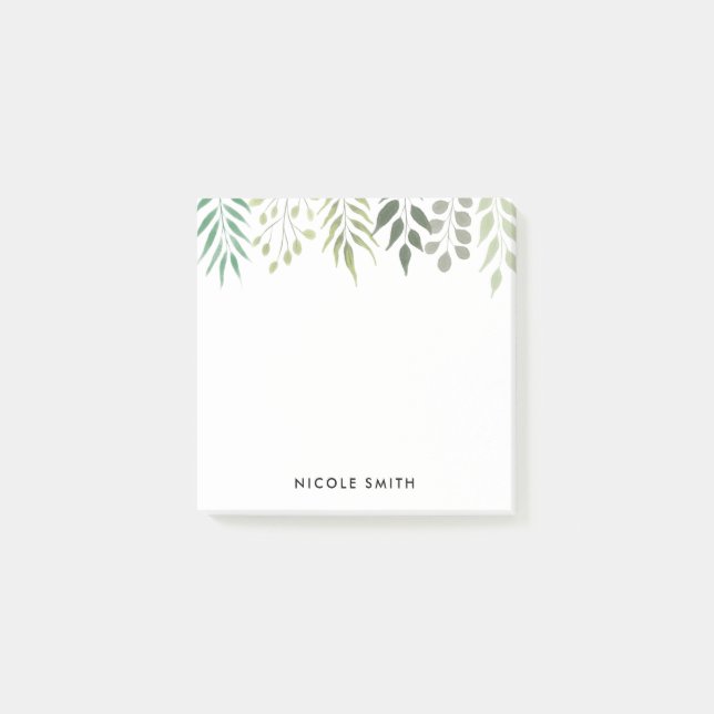 Post-it® Foliage botanique moderne (Devant)