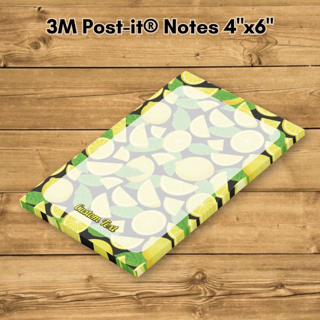 Post-it® Fond citron (Créateur téléchargé)
