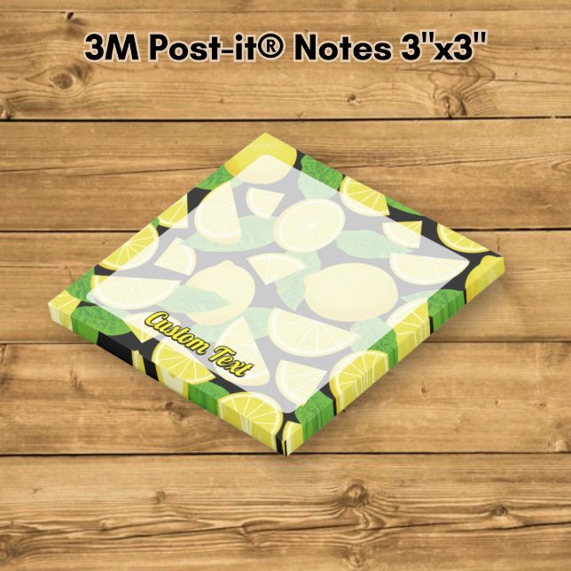 Post-it® Fond citron (Créateur téléchargé)