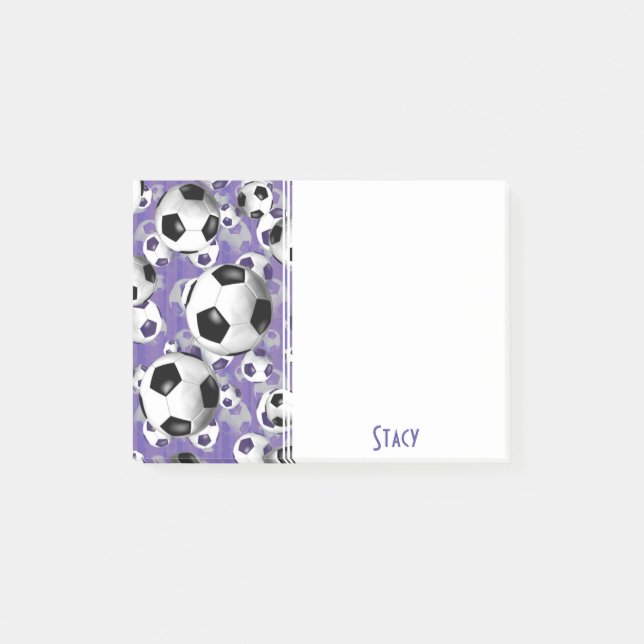 Post-it® Football Ballz ! football féminin (Devant)