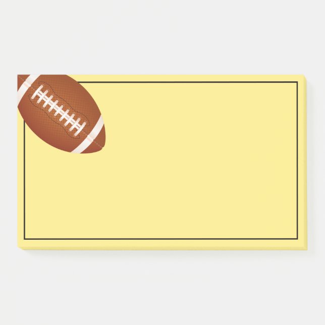 Post-it® Football post-notes (Devant)