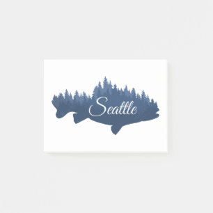 Post-it® Forêt Saumon de Seattle
