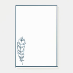 Post-it® Forme de plumes Design minimaliste et moderne