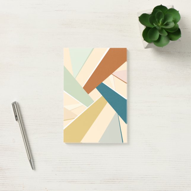 Post-it® Forme géométrique Abstraite (Bureau)
