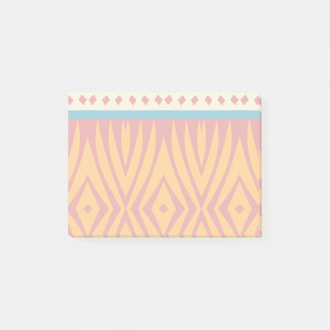 Post-it® Formes dans de rétros couleurs (Devant)