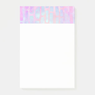 Post-it® Formes rectangulaires bleues sur Arrière - plan ro