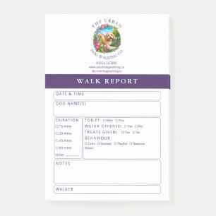 Post-it® Formulaire de rétroaction client pour promenade de