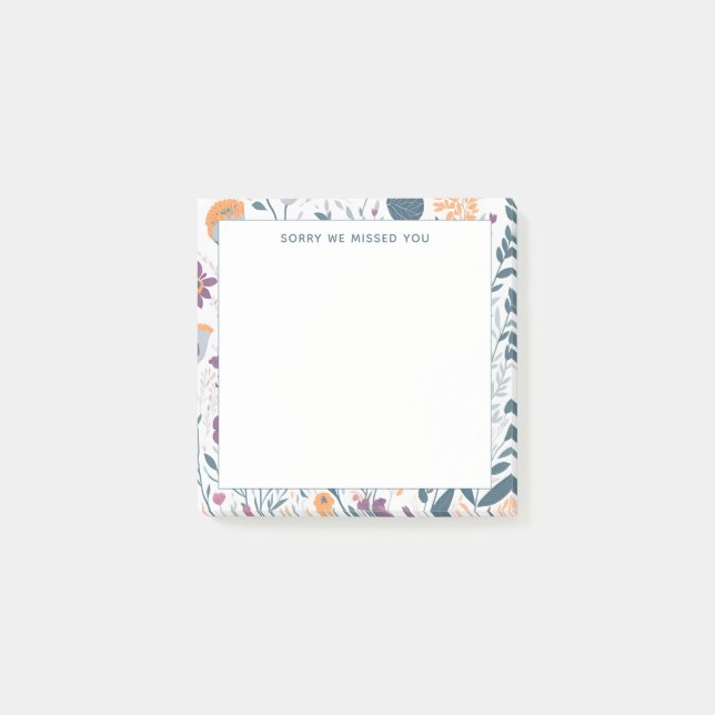 Post-it® Fournitures de JW Ministère Désolé Nous Vous Avons (Devant)