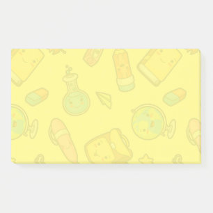 Post-it® Fournitures scolaires colorées Motif