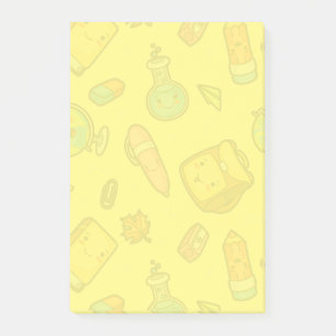 Post-it® Fournitures scolaires colorées Motif