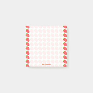 Post-it® Fraises personnalisées