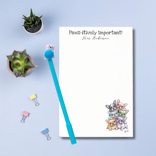 Post-it® Français Bulldog mignon animal de compagnie Girly 