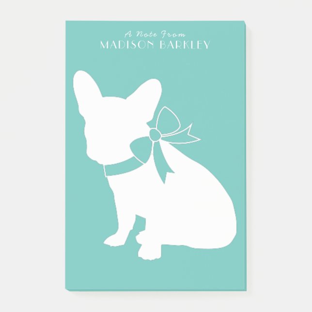 Post-it® French Bulldog Frenchie Chien Chien Chien Chien Ch (Devant)