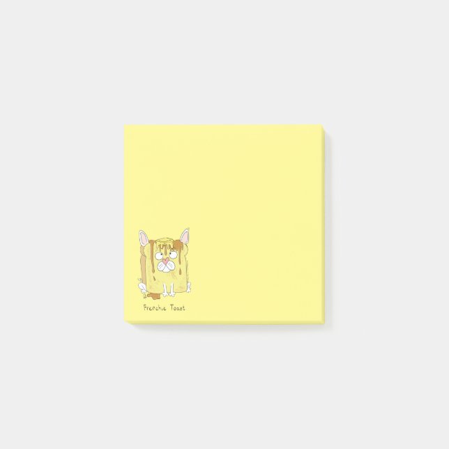 Post-it® Frenchie Toast French Bulldog Notes (Devant)