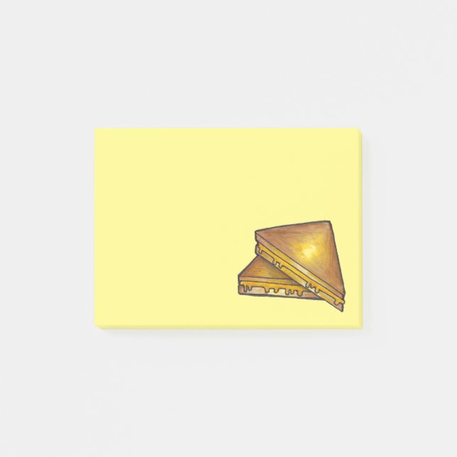 Post-it® Fromage grillé Toastie Sandwich Foodie (Devant)