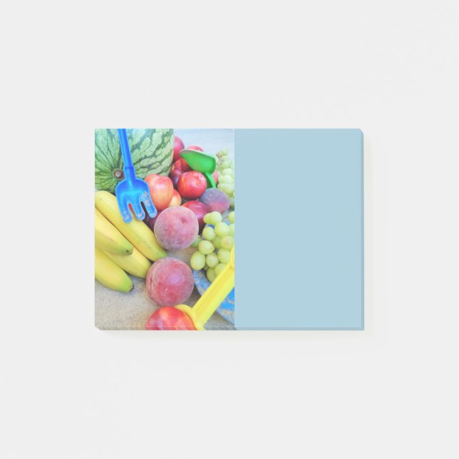 Post-it® Fruits d'été, Aliments sains, Post It Notes (Devant)