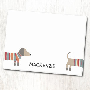 Post-it® Fun Dachshund Wiener Dog Personnalisé