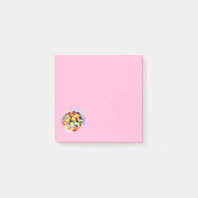 Post-it® Fun gelée bonbons haricots aquarelle (Devant)