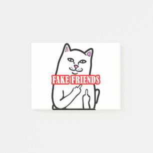 Post-it® Funky Chat Moyen Doigt Fake Friends