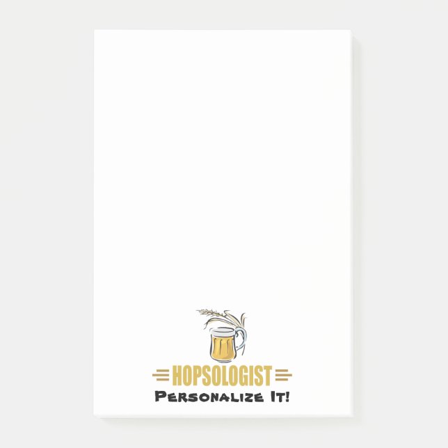 Post-it® Funny Bière Hopsologue (Devant)