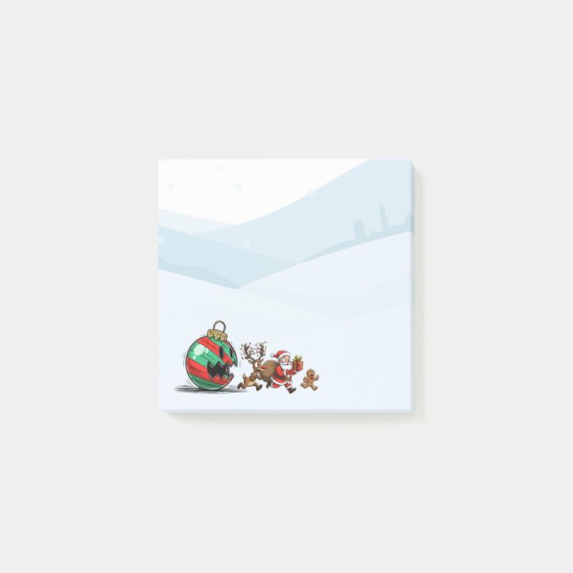 Post-it® Funny Christmas Notes | Santa Notes (Devant)