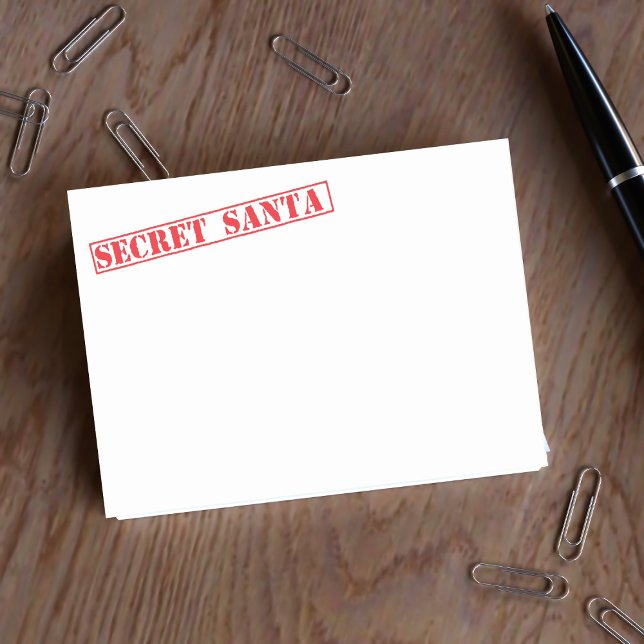 Post-it® Funny Christmas Secret Père Noël Post it Notes (Secret Santa Post it Notes for your secret Santa notes.)