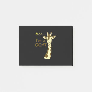 Post-it® Funny Confusing Giraffe Moo I