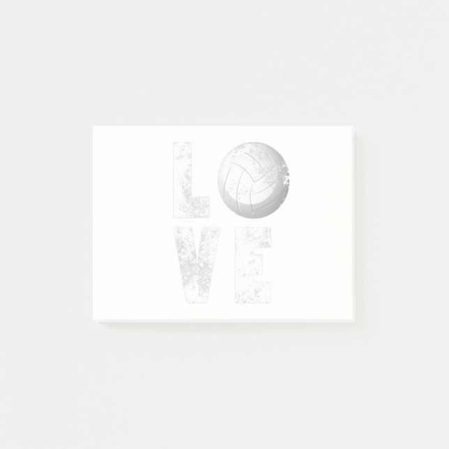 Post-it® Funny Love    Volleyball pour les amateurs de spor (Devant)