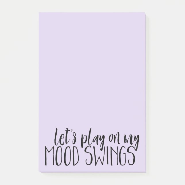 Post-it® Funny Mood Swings Bureau Fournitures PMS Humour (Devant)