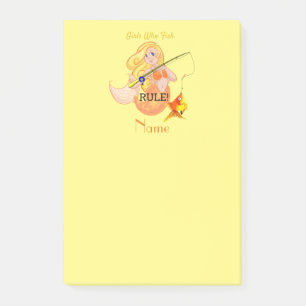 Post-it® Funny Pêche Fille Sirène Thunder_Cove  