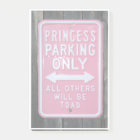 Funny Princess Parking Signe seulement