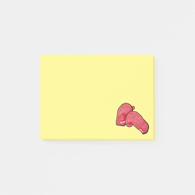 Post-it® Gants de boxe (Devant)