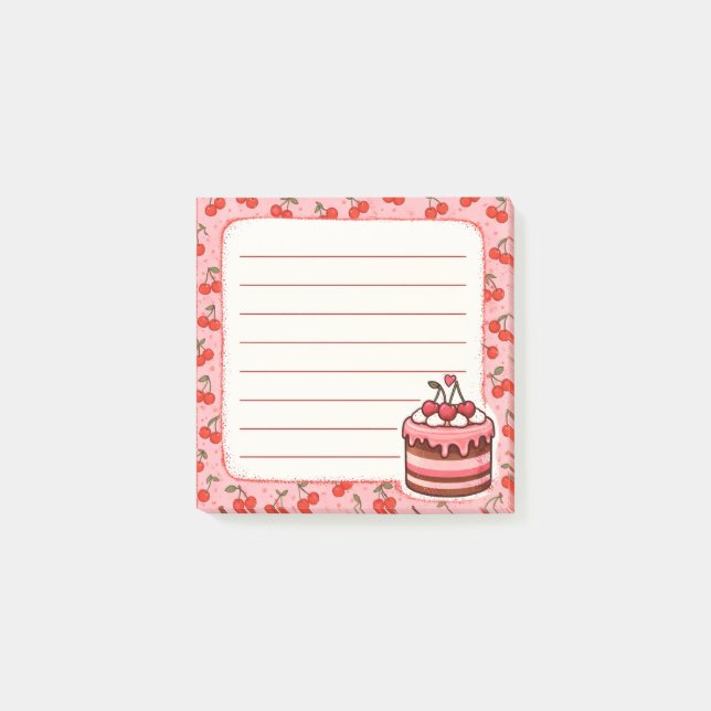 Post-it® Gâteau (Devant)