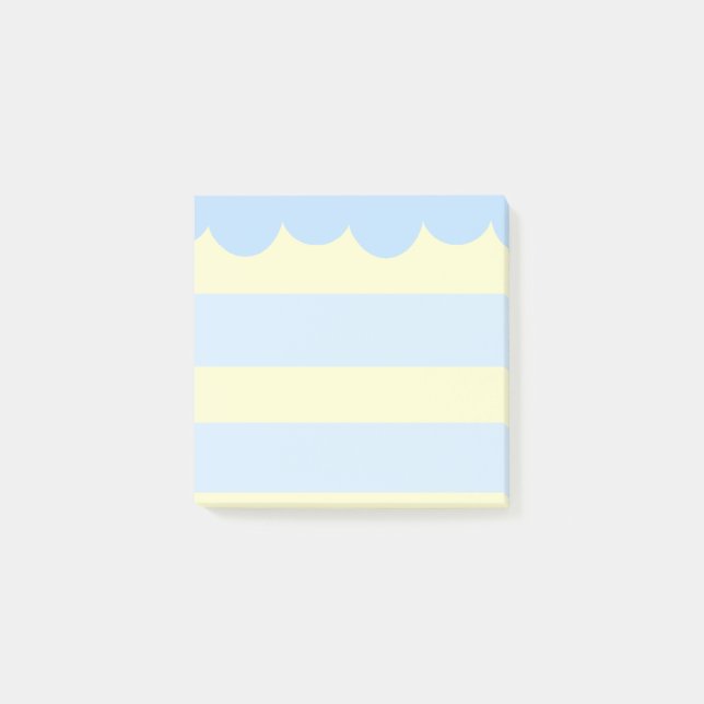 Post-it® Gâteau bleu (Devant)