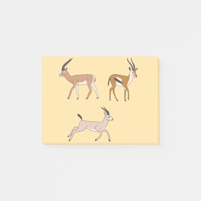 Post-it® Gazelles (Devant)