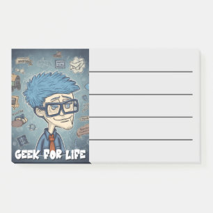 Post-it® Geek Pour La Vie Drôle Sarcastique Nerdy AI Généré