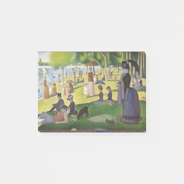 Post-it® Georges Seurat Un dimanche à La Grande Jatte (Devant)