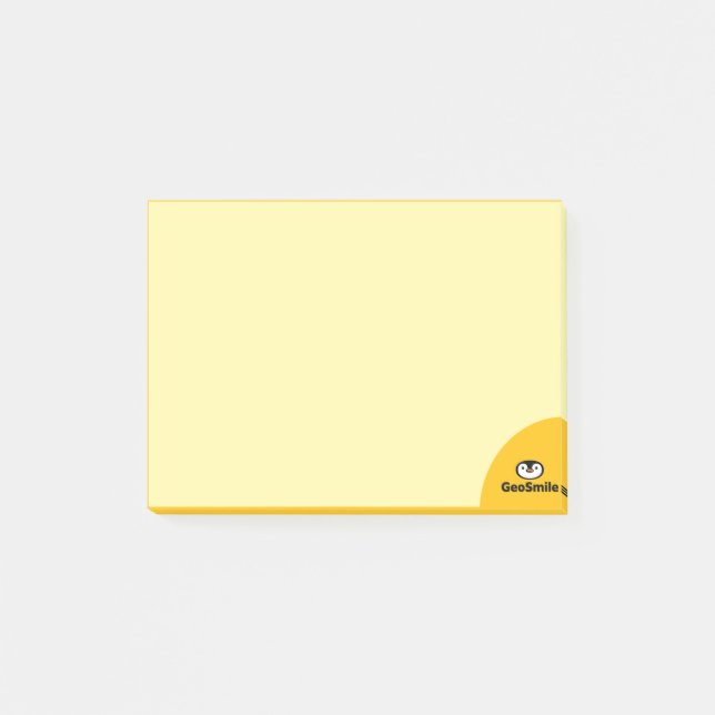 Post-it® GeoSmile (Devant)