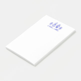 Post-it® Gingembre Personnalisé Jar Grand Post It Note Pad