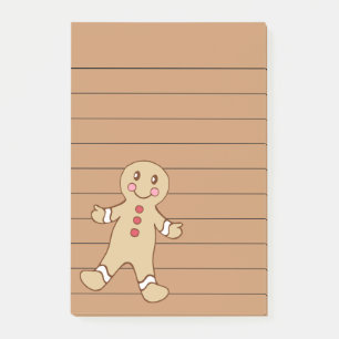 Post-it® Gingerbread Post It Notes Bloc-notes