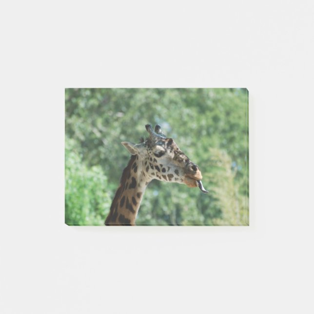 Post-it® Girafe avec une languette longue (Devant)