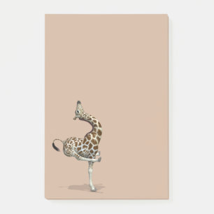 Post-it® Girafe sportive drôle