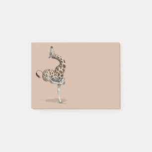 Post-it® Girafe sportive drôle