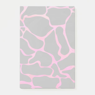 Post-it® Giraffe rose chaude et noire
